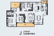 J户型 137平方