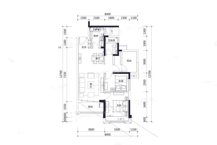 C户型（85-87㎡）2室2厅1卫85.00㎡_副本.jpg