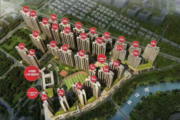 珠江四季悦城规划图