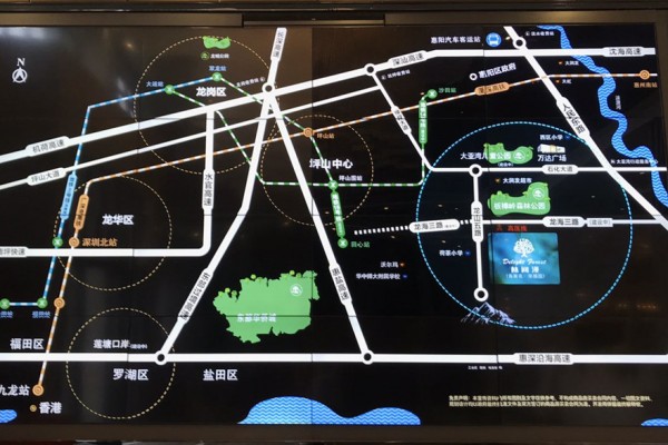 林间漫交通图