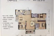 129㎡,3房2厅2卫